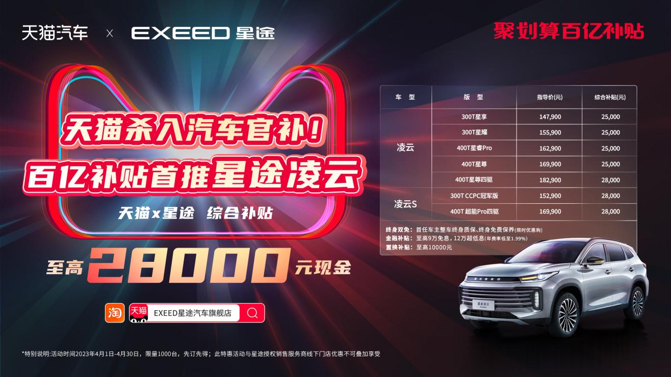 天猫旗舰店和百亿补贴,天猫百亿补贴汽车