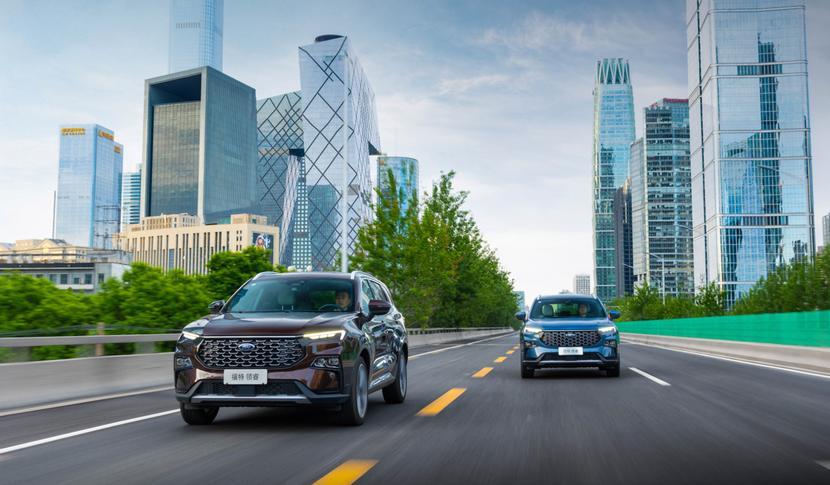 23款福特领睿自驾,福特领睿走冰雪路