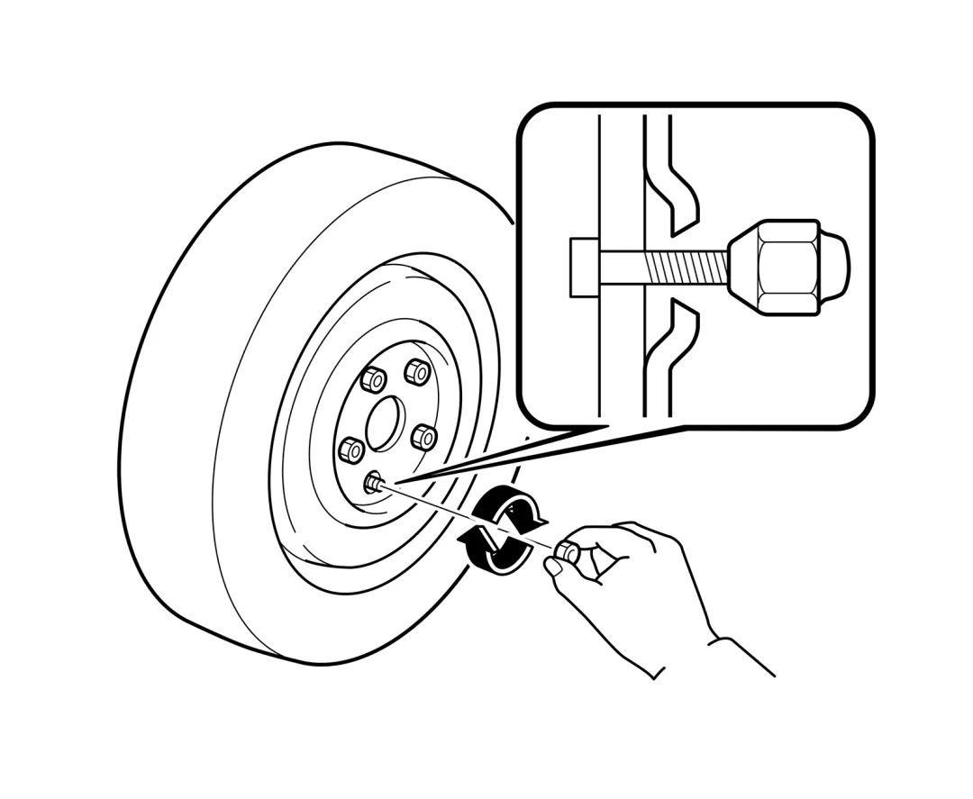 VOC有备无患图解长马车型更换备胎