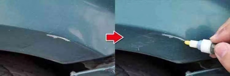 领克01黑色2019款车漆划痕100%修复,车漆被划了一道痕迹怎么修复