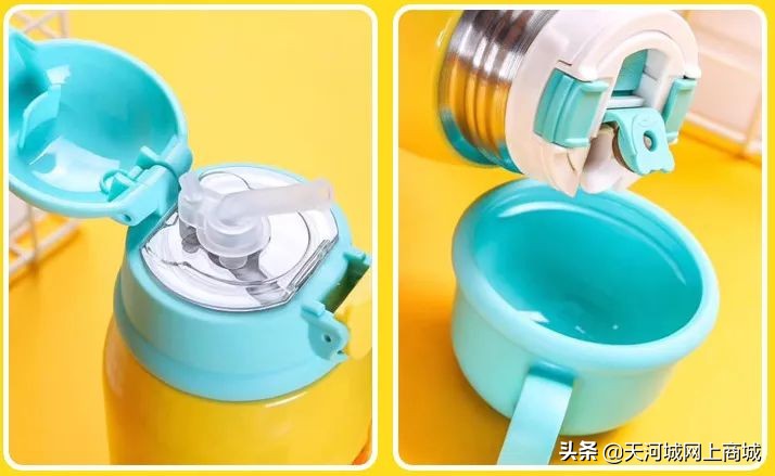 儿童保温杯推荐学生ins高级感,可爱又好看的学生保温杯8-14岁