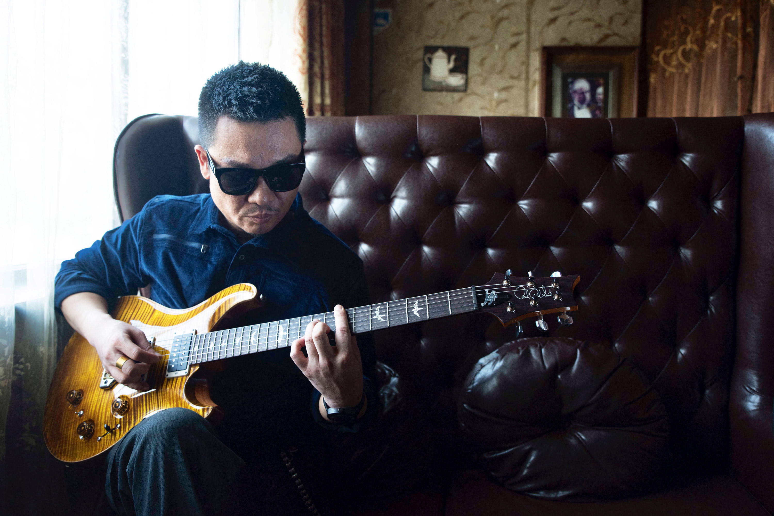 prs吉他2017,李延亮定制款吉他