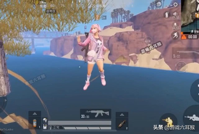 和平精英雪地地图特效御剑,和平精英雪地图枪械