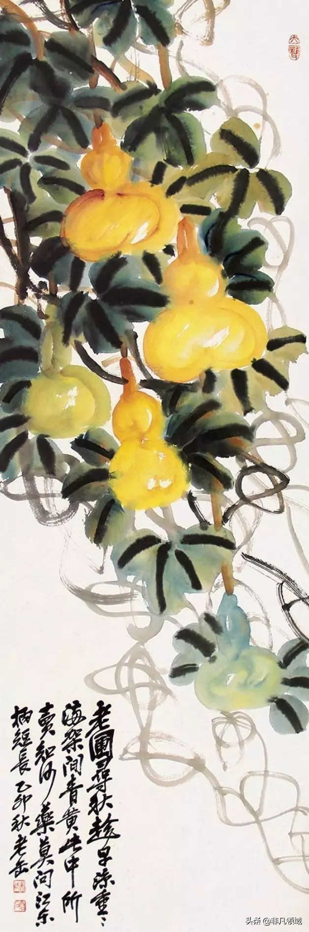 100幅葫芦玉雕图,名家画葫芦100幅