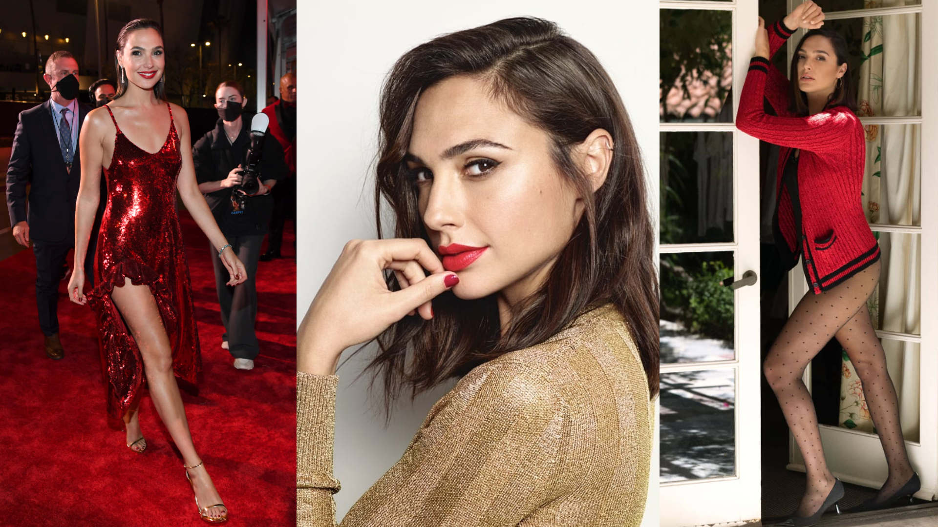 盖尔·加朵19岁选美照,37岁盖尔·加朵罕见晒泳池照