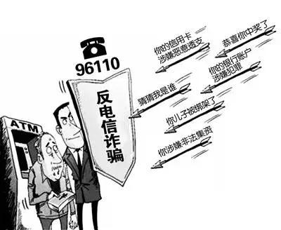反欺诈中心专线号码,96110打电话说提醒谨防诈骗