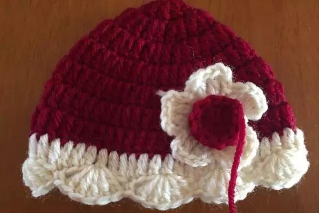 教一下4个月宝宝帽子织法,给宝宝织夏季帽子教程