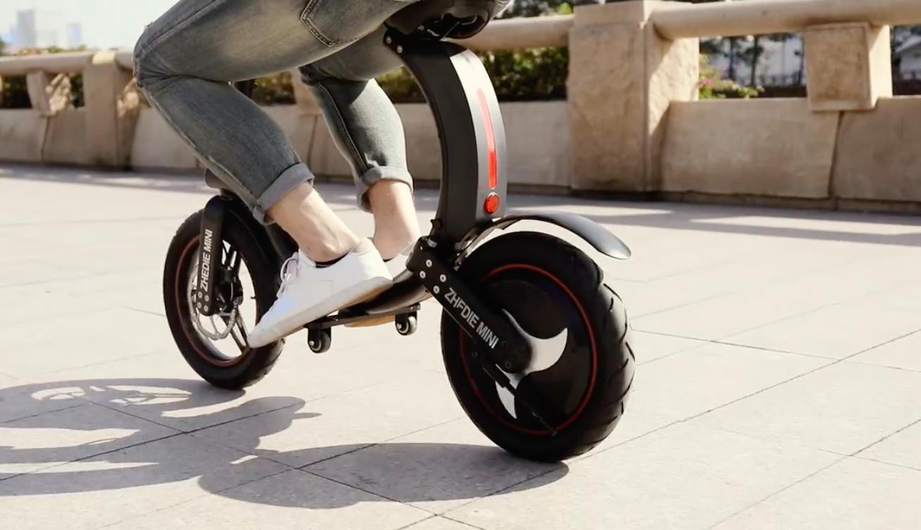 全新折叠电动车创意设计,这款折叠电动车什么价