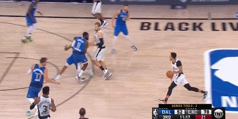 就你叫东契奇啊？乔治反弹砍35分，鱼竿送你了