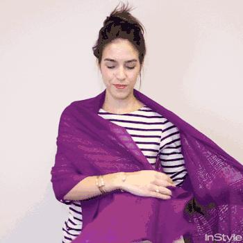 围巾怎么戴才好看？3大搭配法则5种时髦系法，一篇搞定所有问题