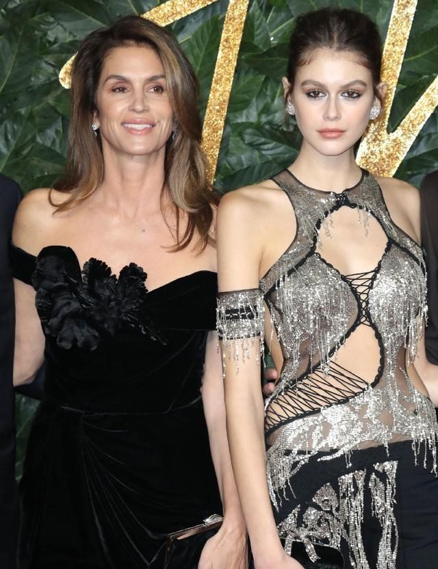 辛迪克劳馥米兰时装周,凯雅杰柏与辛迪克劳馥