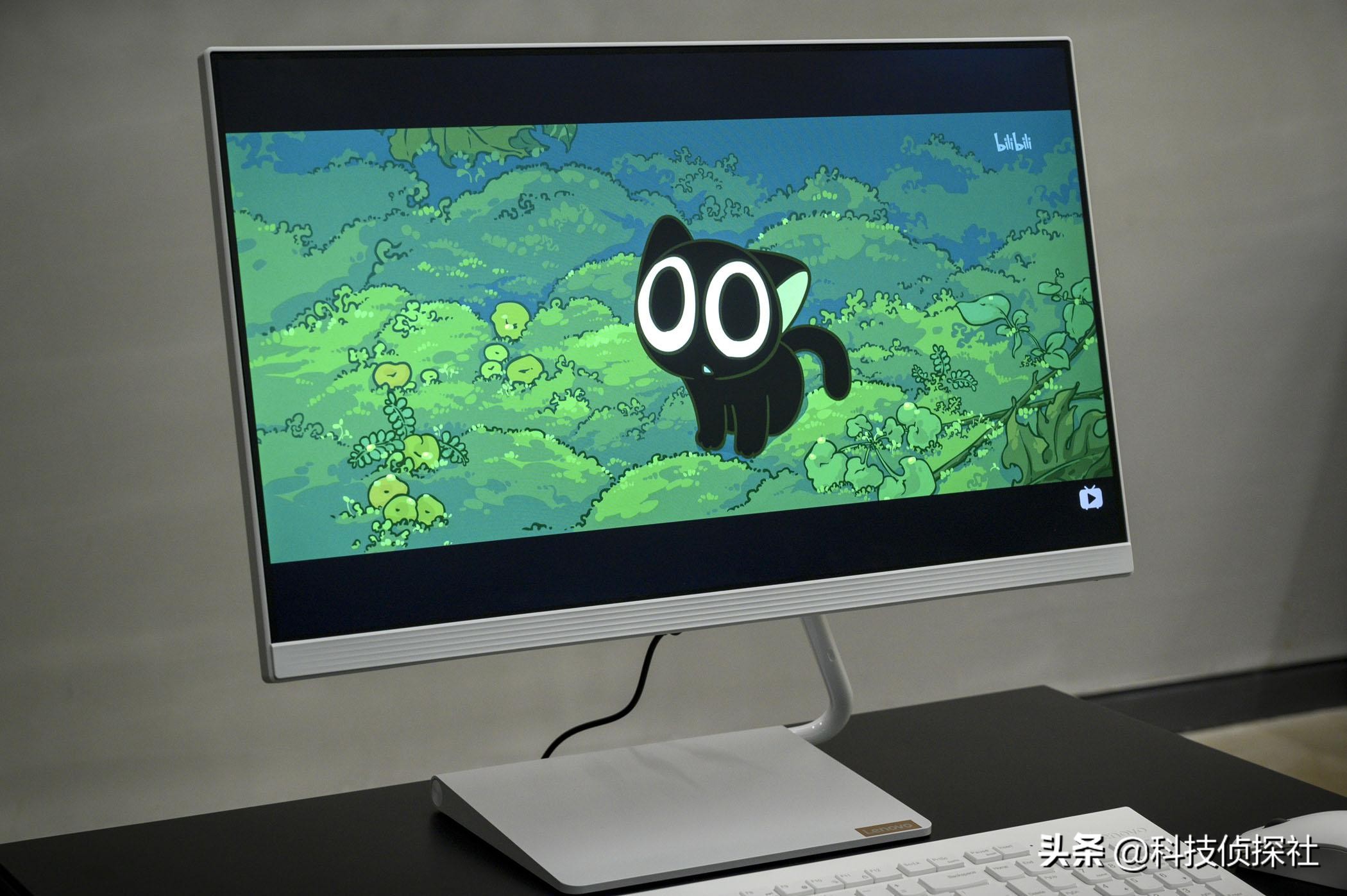 联想aio逸一体机屏幕拆解,联想aio逸一体机24iwl测评