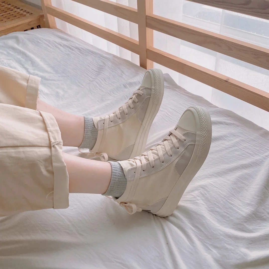 帆布鞋的朴素范儿,经典又潮范十足的帆布鞋