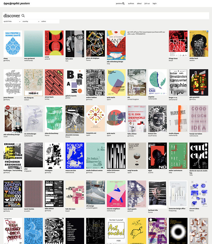 海报灵感网站,海报设计灵感网站整理