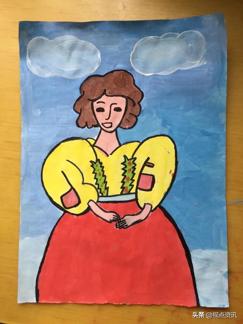 彩色的梦美术画,彩色的梦书法作品