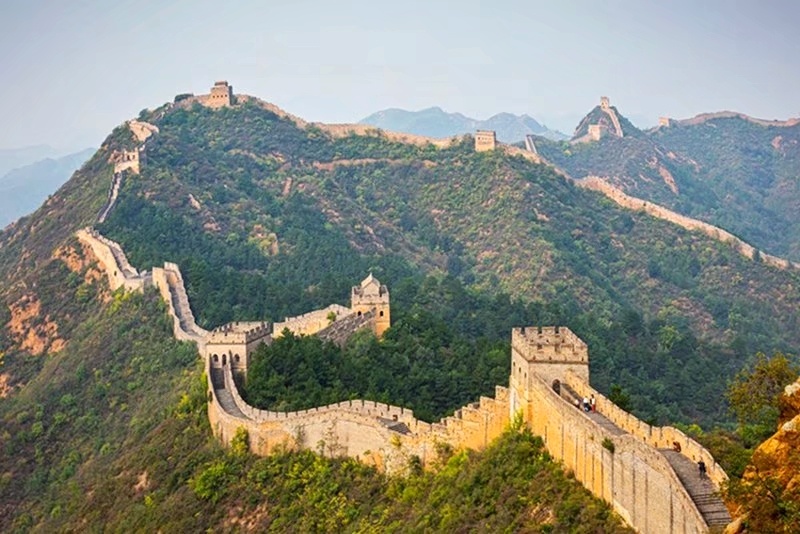 金山岭长城波澜壮阔,拍金山岭长城