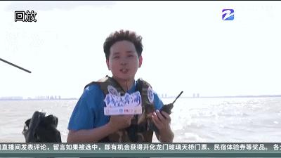 钱塘江大潮飞涌而上,钱塘江大潮奔涌而来