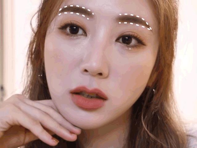 五种常见眉形的画法,画眉毛教程新手自然眉形画法