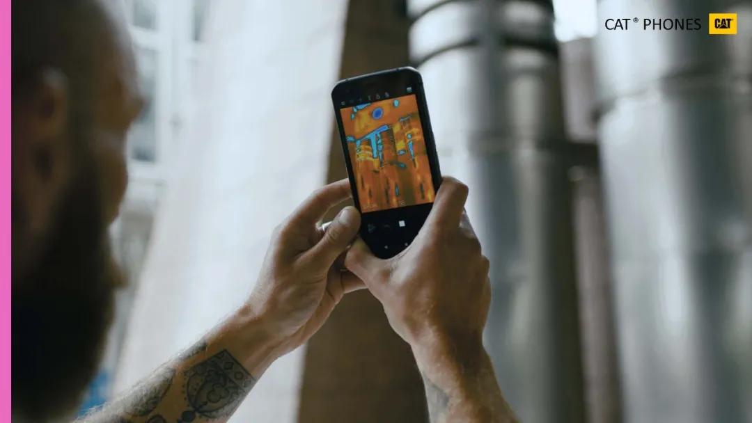 cats62pro热成像效果,cats60三防热成像手机