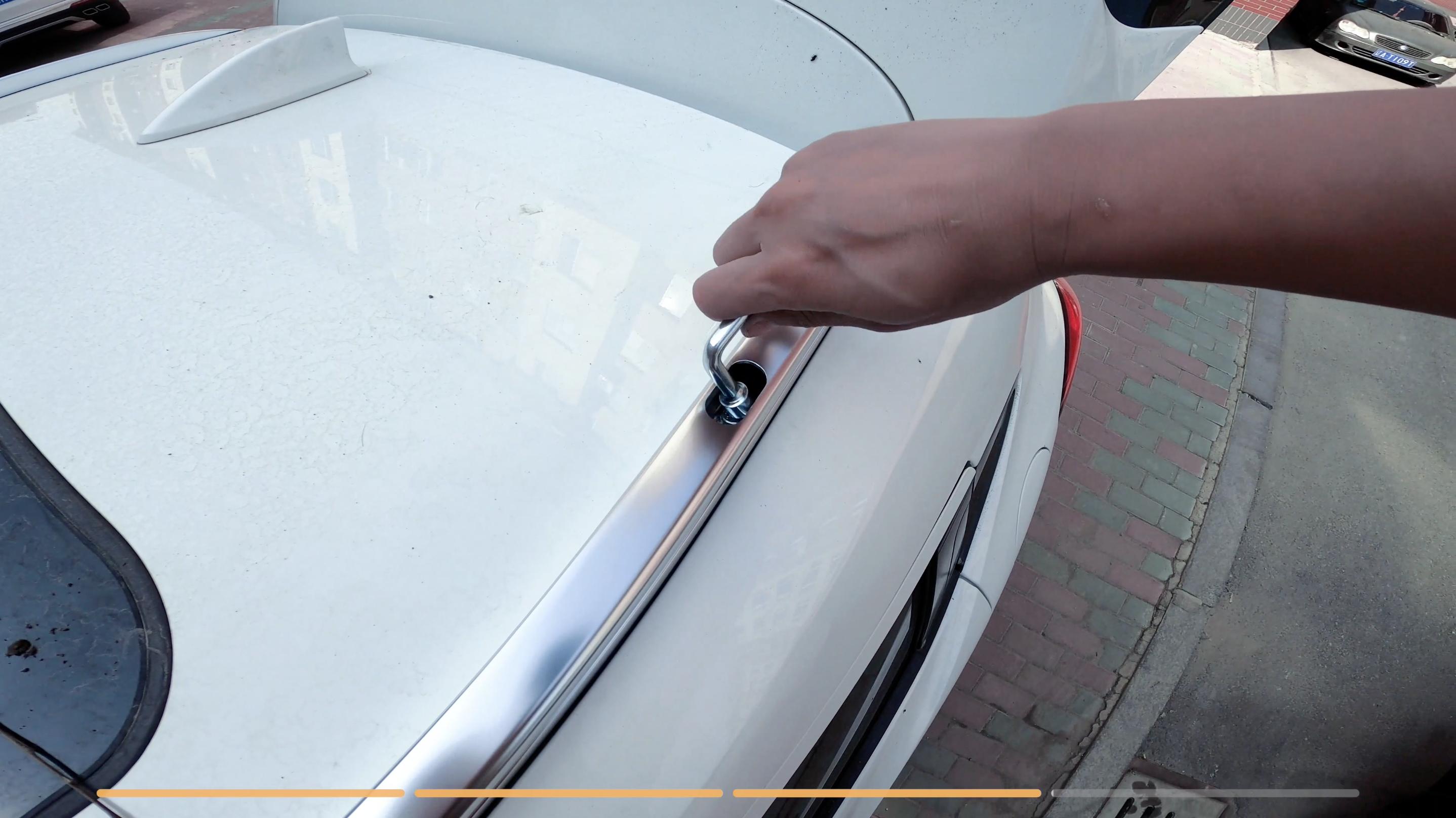 自驾车顶行李箱,车顶行李箱自驾游途中的真实体验