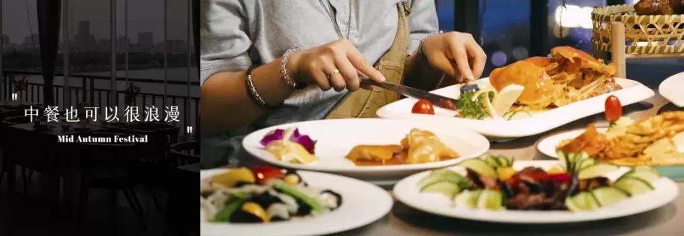 在江边看晚霞圆月，开live派对！难怪中秋节广州人不回家