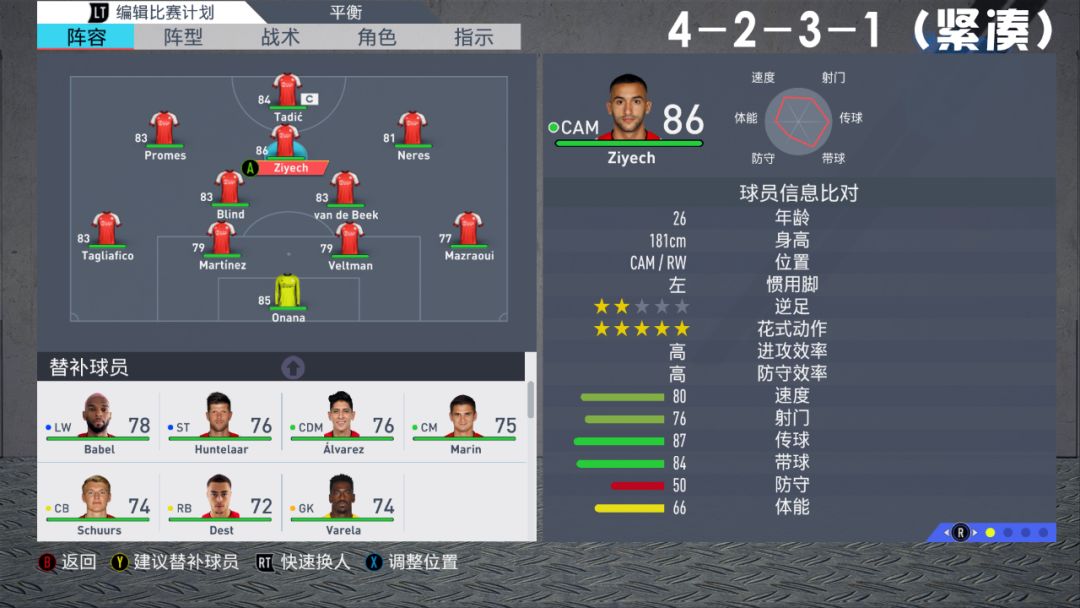 fifa20阵型推荐,fifa20各位置排名