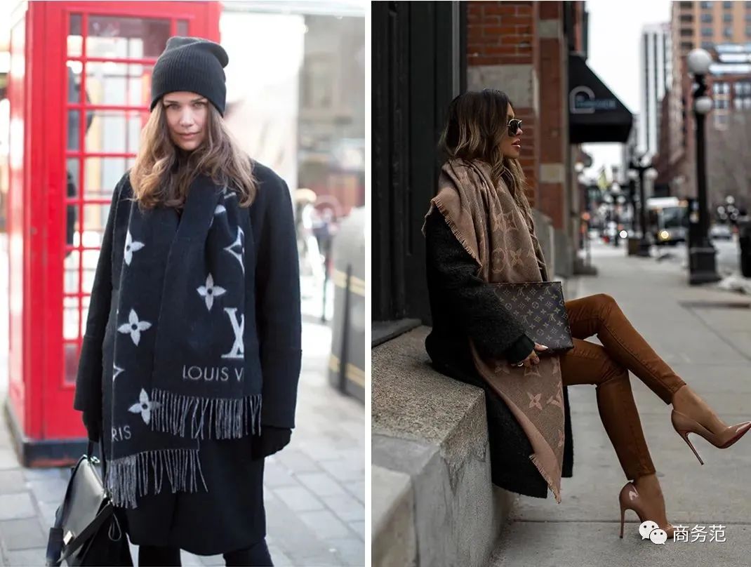 高端羊绒围巾温暖时尚又百搭,冬天必备的羊绒围巾