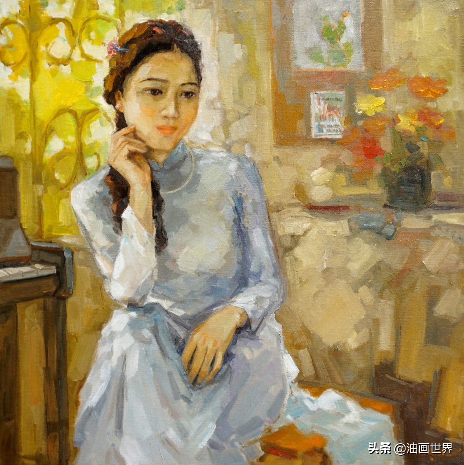 越南最惊艳的画家,越南画家dangvancan作品图片