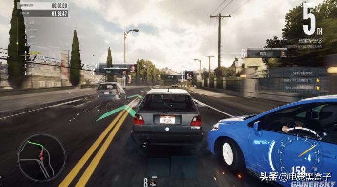 极品飞车ol评测视频,极品飞车游戏画质对比