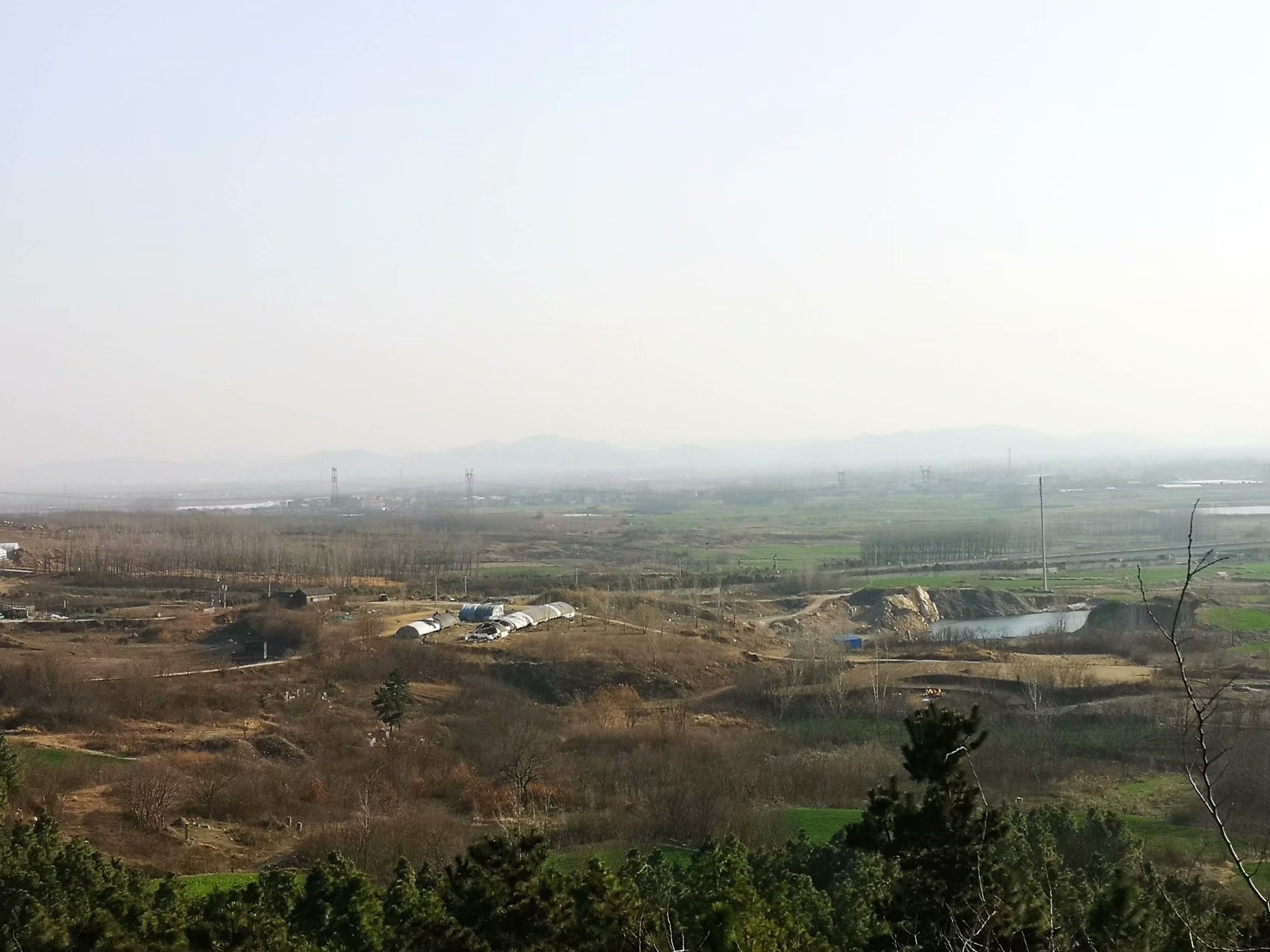 摩托周边旮旯游——探访蚌埠李楼鲁山寺遗址（上）