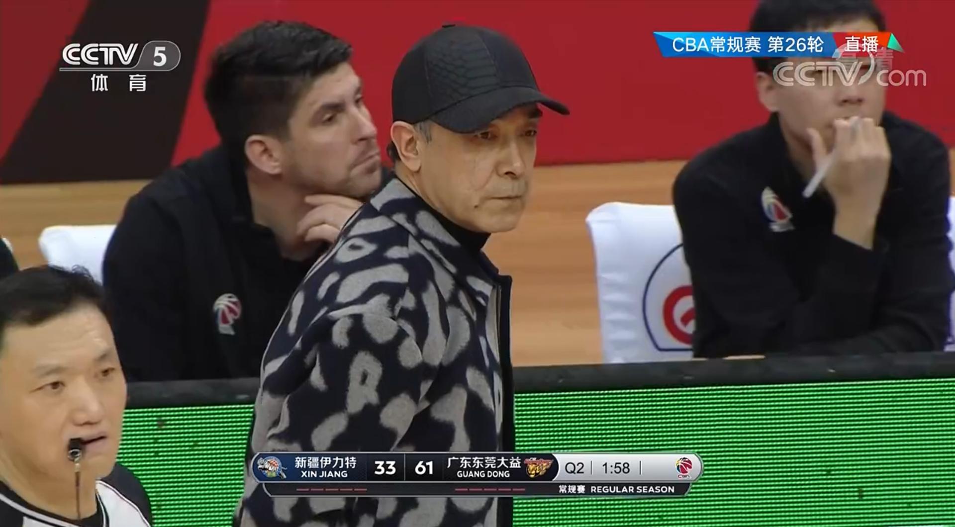 35分惨败男篮世预赛,新疆37分惨败广东
