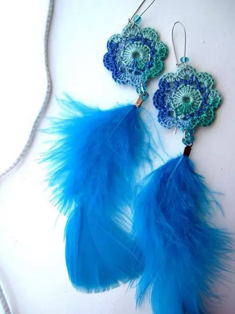 手工钩针编织饰品附图解,钩针编织小饰品图解