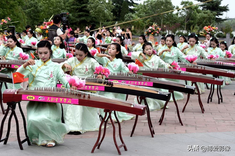 天韵古筝官网旗舰店直播,中国古筝公益讲座