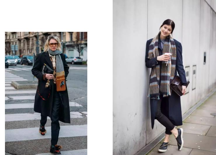 冬季围巾简单又好看的系法,冬季围巾戴头上保暖的系法