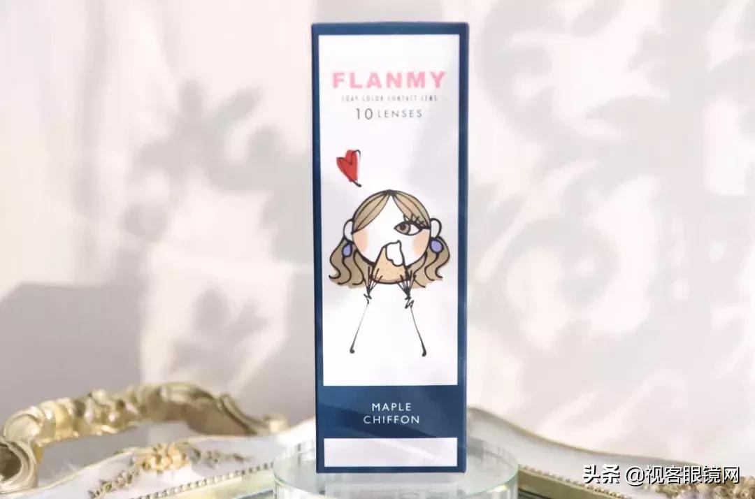 混血模特的5款韩系美瞳试戴分享,日韩大牌正品美瞳