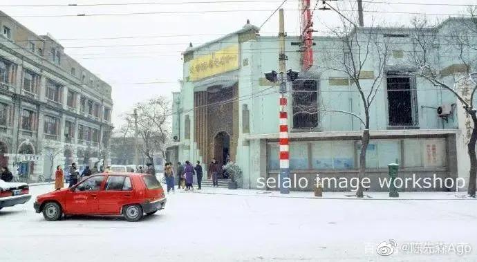 九十年代天津老照片图文,老照片1980年的天津街景
