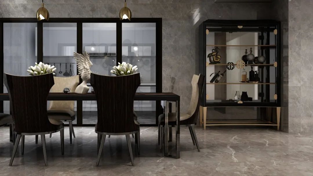 美克家居车间设计,美克美家高级灰家具