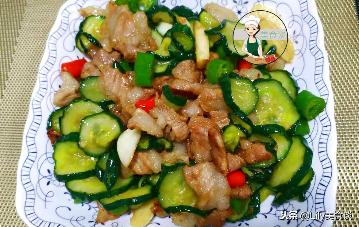 炒黄瓜怎么切不下水,炒黄瓜不变色的方法