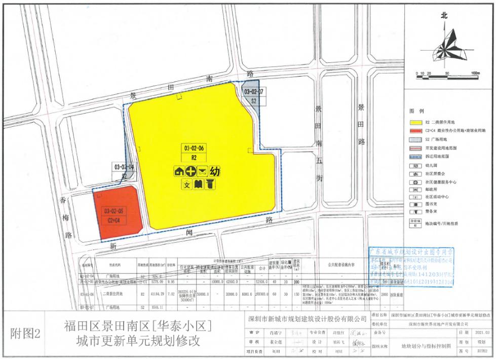 新世界香蜜湖华泰小区旧改布局,深圳香蜜湖片区最新规划图