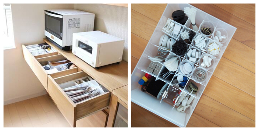 抽屉总是乱七八糟怎么收拾,抽屉下杂乱的东西怎么收纳