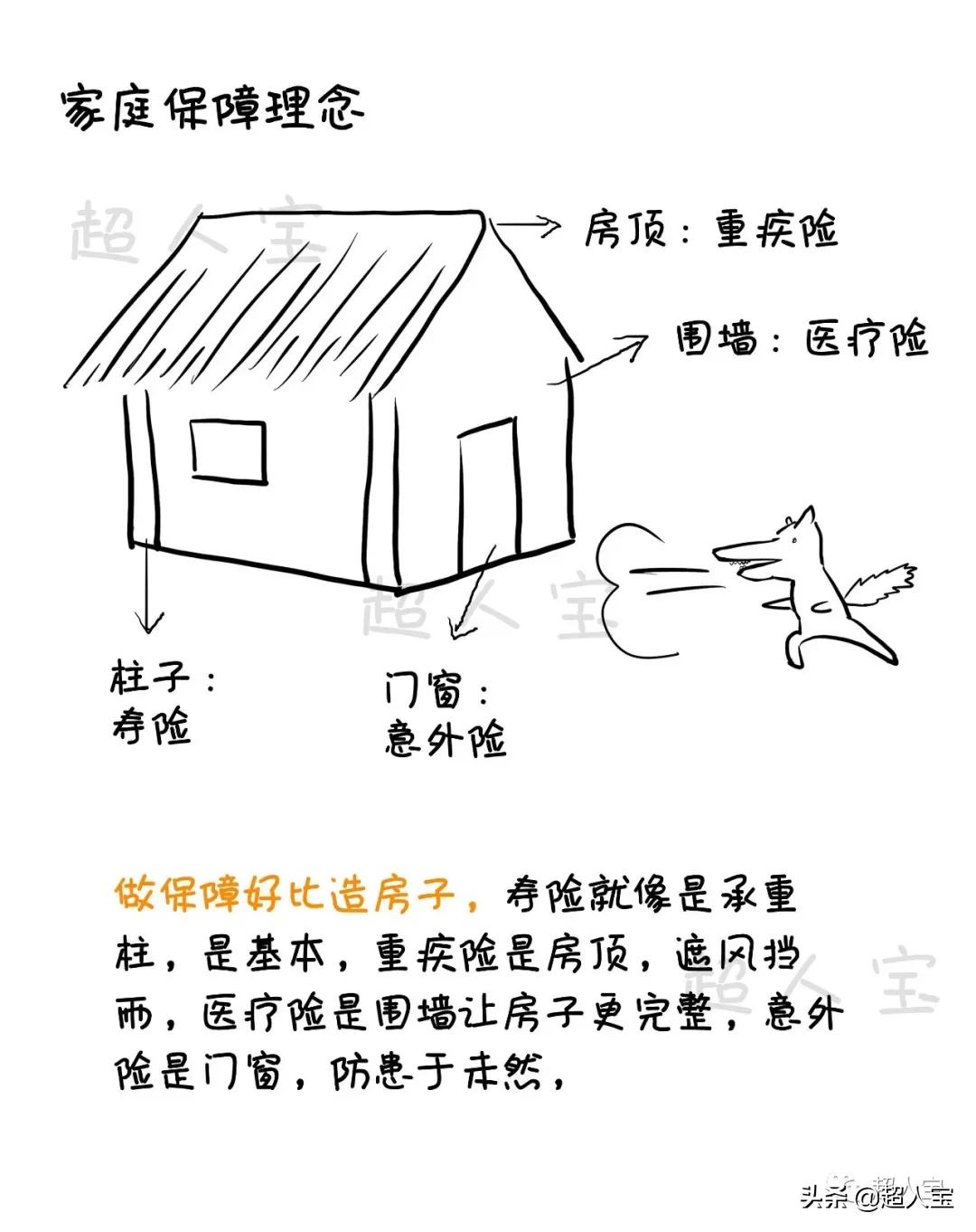 5分钟了解必备的四大险种,入门级保险解说「漫画保险」