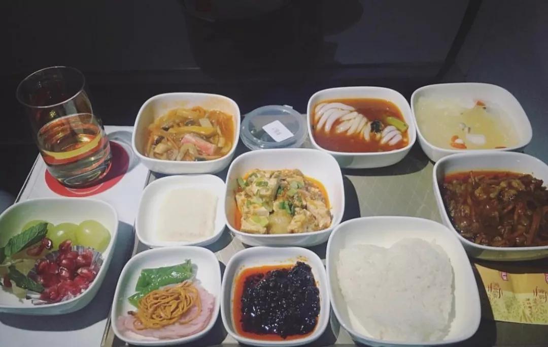 川航飞机餐高档菜品,川航飞机餐全国最好吃