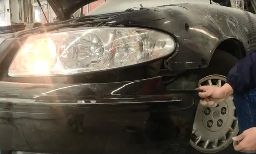 就这辆破君威，他们要花重金修复！还要弄成“阴阳脸”,2