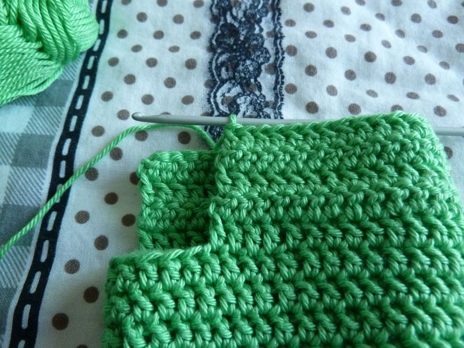 钩织护指套教程,半指分指手套钩织教程