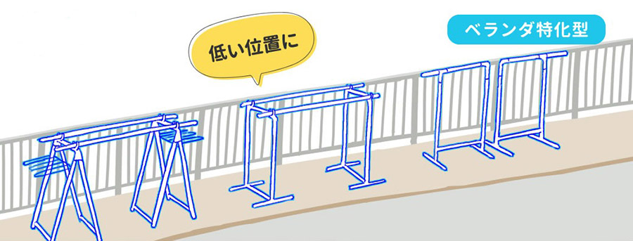 日式小型阳台晾衣,阳台晾衣简单又实用