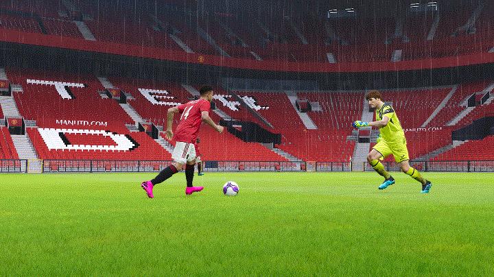 实况足球2020精准射门,实况足球运动战落叶球射门教学