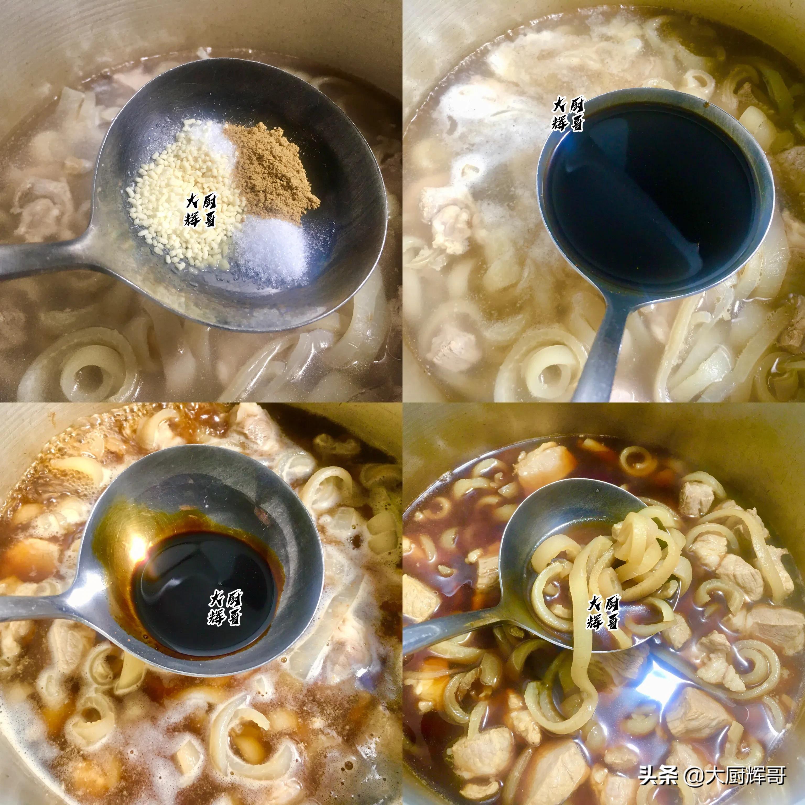 一道筋道的猪皮冻满满的胶原蛋白,大厨教你做两款猪皮冻