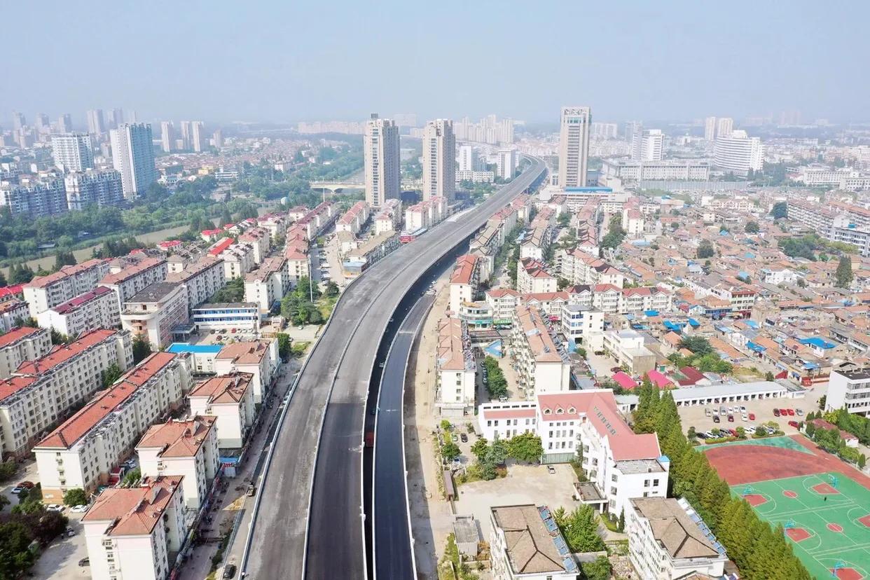 【航拍】直击！淮安快速路淮阴段！