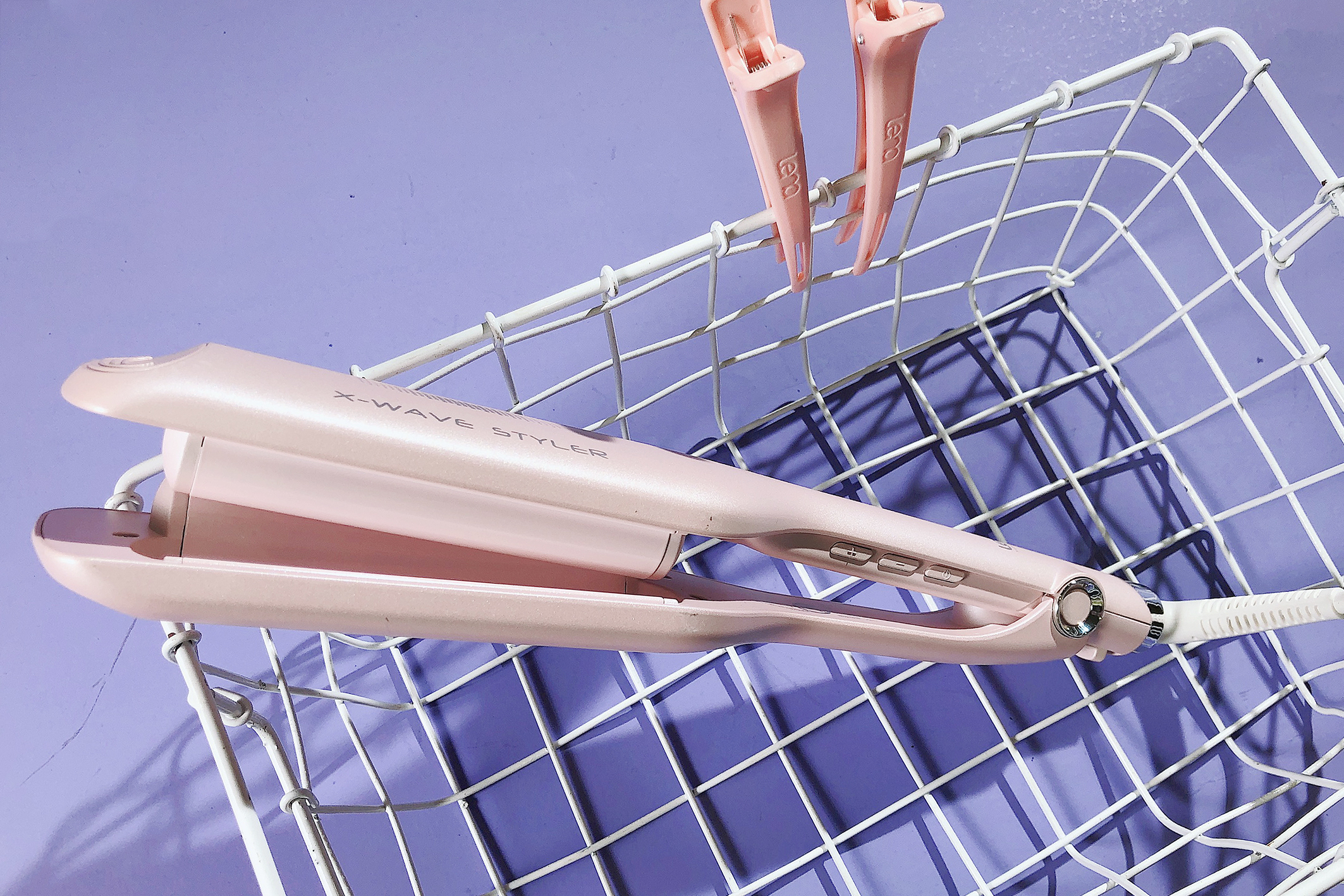 泡面头卷发棒发型,lena蛋卷头卷发棒教程