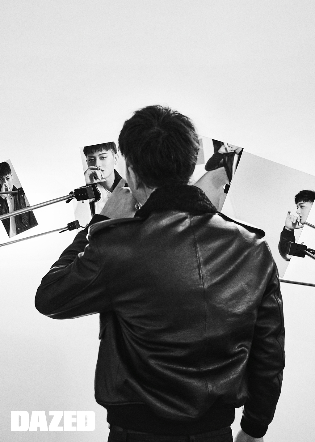 黄子韬综艺龙须发型,黄子韬封面照